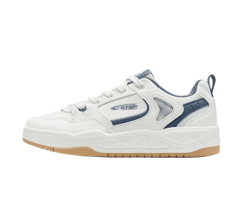 XTEP Men's Skateboarding Shoes Canvas White/Blue310017 - 6 XEM10 - Runner