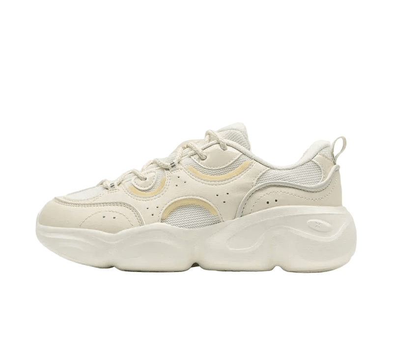 XTEP Women's Casual Shoes White Tea/Grey 320006 - 5 XEW19 - Runner