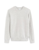 100% cotton crew neck sweater - medium grey - Runner