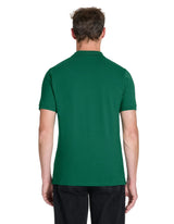100% Cotton Straight Polo Shirt - Green - Runner