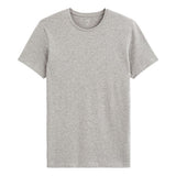 CELIO Slim Round-Neck T-Shirt In Stretch Cotton