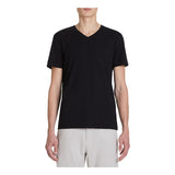 CELIO Slim V-Neck T-Shirt In Stretch Cotton