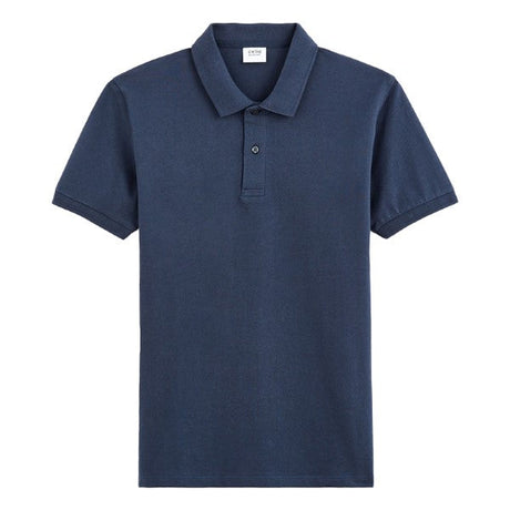 CELIO Straight Pique Cotton Polo Shirt