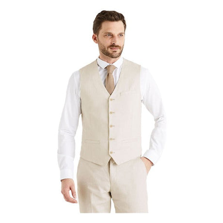 CELIO Slim Linen Suit Vest