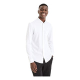 CELIO Regular Cotton Pique Shirt
