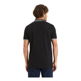 CELIO Slim Pique Polo Shirt In Stretch Cotton
