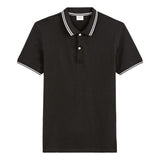 CELIO Slim Pique Polo Shirt In Stretch Cotton