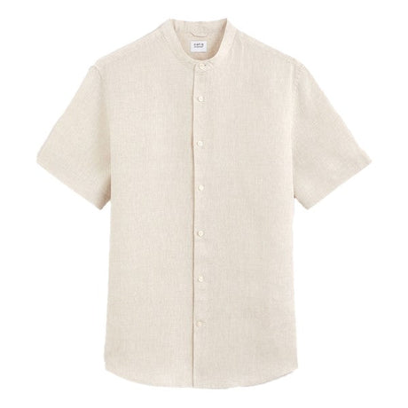 CELIO Regular Shirt With Mandarin Collar