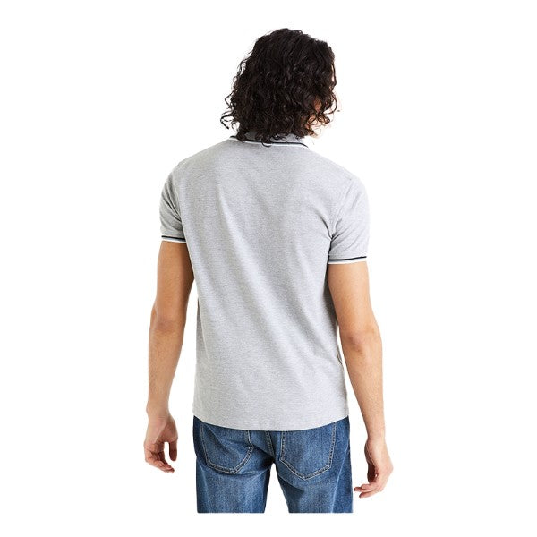 CELIO Slim Pique Polo Shirt In Stretch Cotton