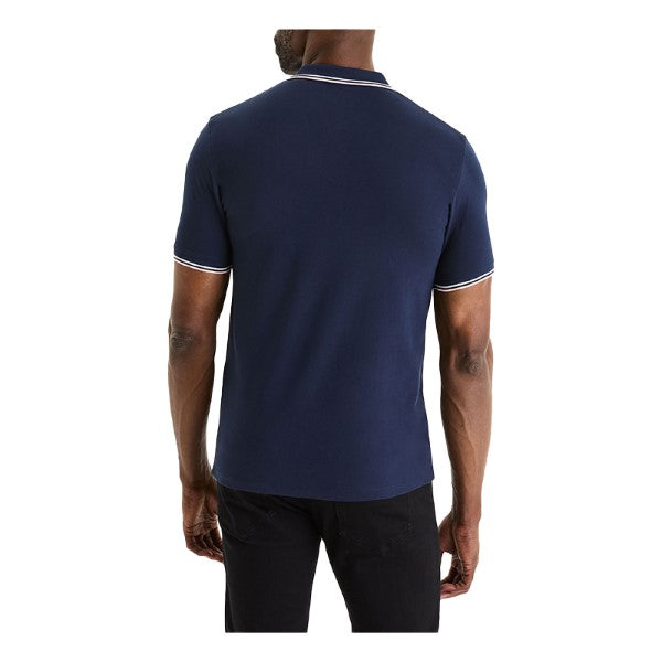 CELIO Slim Pique Polo Shirt In Stretch Cotton