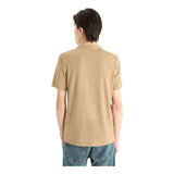 CELIO Cotton Blend Straight Neck T-Shirt