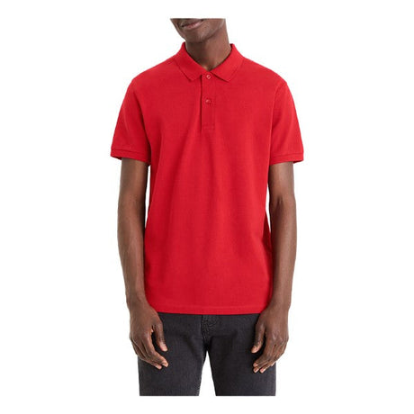 CELIO Straight Pique Cotton Polo Shirt