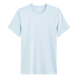 CELIO Slim Round-Neck T-Shirt In Stretch Cotton
