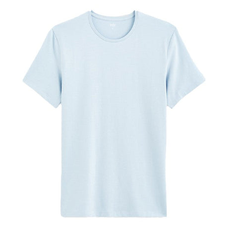 CELIO Slim Round-Neck T-Shirt In Stretch Cotton