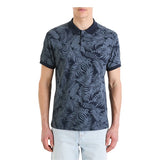 CELIO Regular Pique Polo Shirt In Printed Cotton