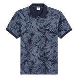 CELIO Regular Pique Polo Shirt In Printed Cotton