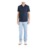 CELIO Regular Pique Polo Shirt In Printed Cotton