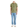 CELIO Regular Piquأ© Polo Shirt In Printed Cotton