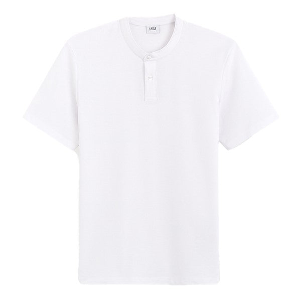 CELIO Regular Cotton Pique Polo Shirt