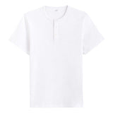CELIO Cotton Henley Neck T-Shirt