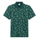 CELIO Regular Piquأ© Polo Shirt In Printed Cotton