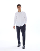 Regular Fit Honeycomb Shirt
