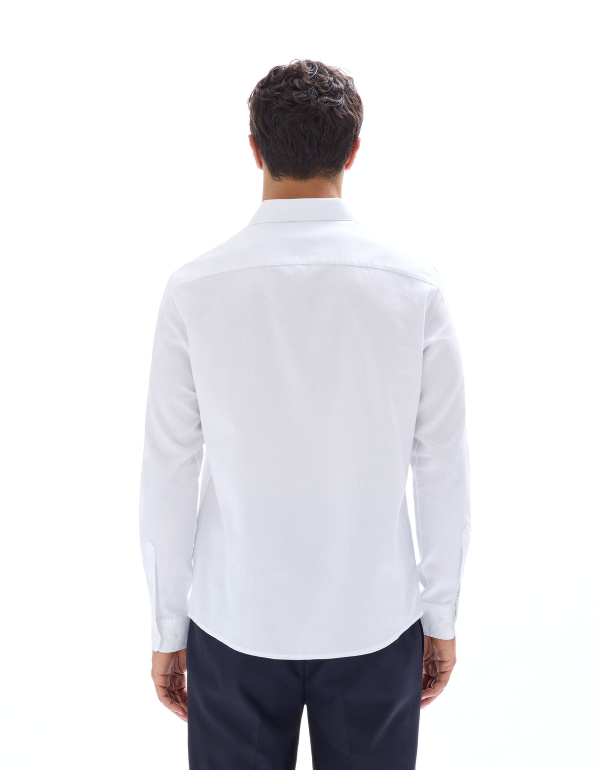 Regular Fit Honeycomb Shirt