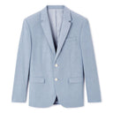 Slim Stretch Suit Jacket - Chambray