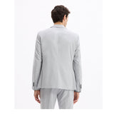 Slim Stretch Suit Jacket - Light Gray