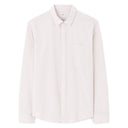 Regular Striped Shirt 100% Cotton - Beige