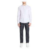 Regular Striped Shirt 100% Cotton - Beige