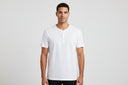 100% Cotton Straight Neck T-Shirt - White