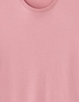 Regular round neck T-shirt 100% cotton - Dusty pink