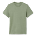 Straight Round Neck T-Shirt 100% Cotton - Light Khaki