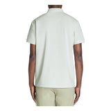 Regular Cotton Blend Polo Shirt - Mineral Green