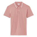 Slim Stretch Cotton Polo Shirt - Pink