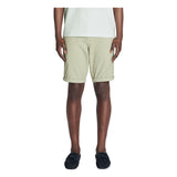 Stretch Cotton Bermuda Shorts - Khaki