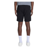 Stretch Cotton Chino Bermuda Shorts - Black
