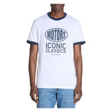 T-Shirt Straight Col Rond 100% Coton - Blanc