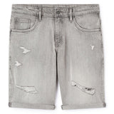 Denim Short Ligth Grey