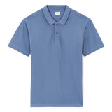 Teone Pique Poloshirt Blue