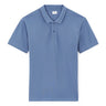 Teone Pique Poloshirt Blue