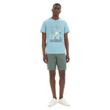 Asian Print Regular Round Neck T-Shirt