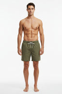Plain Swimsuit - Khaki