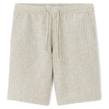 Striped Bermuda Shorts