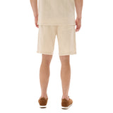 Striped Jacquard Bermuda Shorts