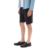 Striped Jacquard Bermuda Shorts