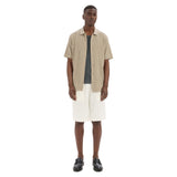 Regular Openwork Knit Shirt