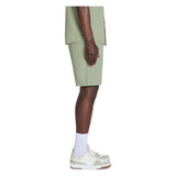 100% Cotton Bermuda Shorts - Green