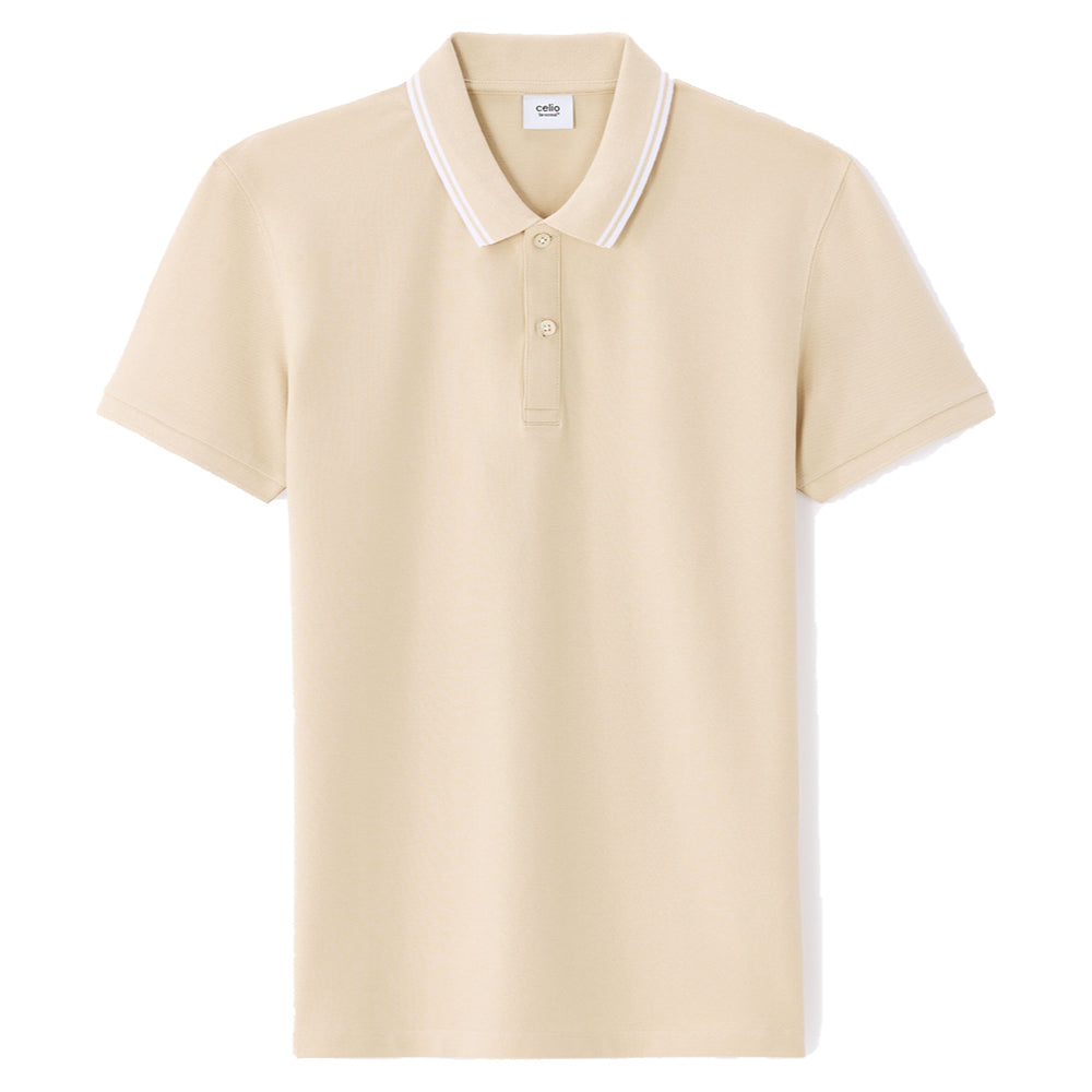 Slim Stretch Cotton Polo Shirt